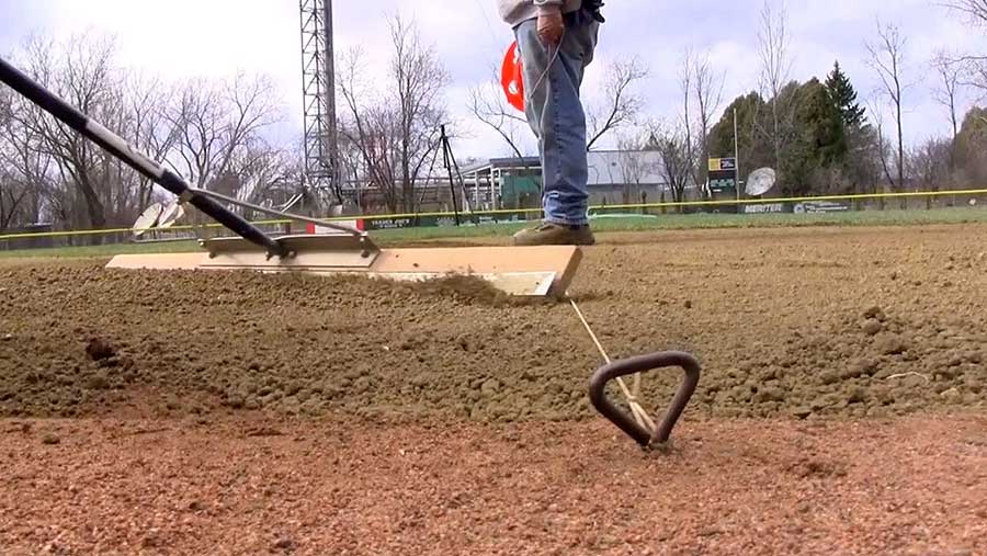 Leveling your infield skin