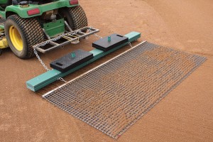 Adjust your field drags to the conditions of your infield
