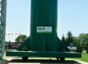 Pre-assembled support poles speed installation and ensure structural integrity.
