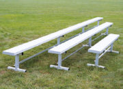 All-Aluminum Team Bench without backrests