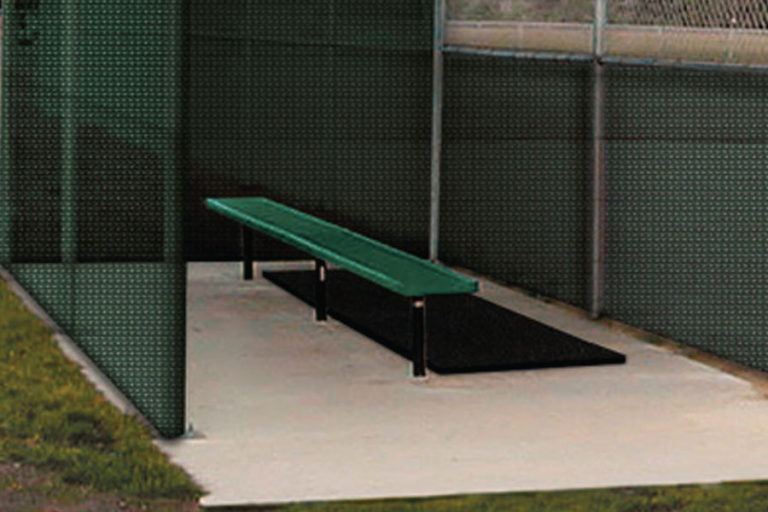Non-skid rubber mat made with 100% recycled rubber products