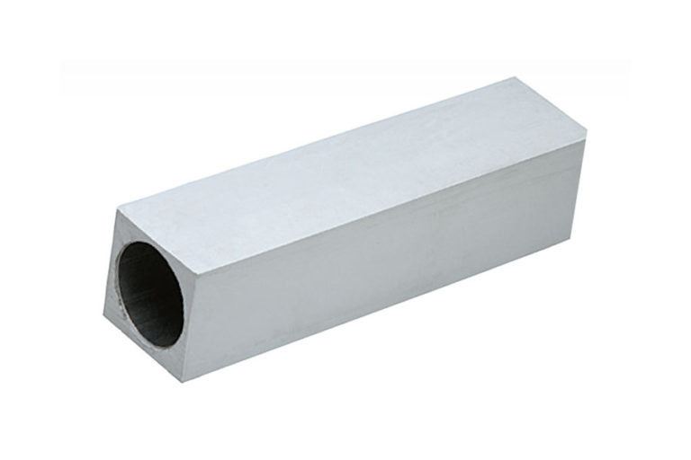 Heavy-duty rubber cover with aluminum tube insert