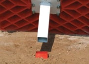 Easily installs in standard 1½” square ground anchors