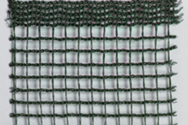 Knitted polypropylene fence fabric