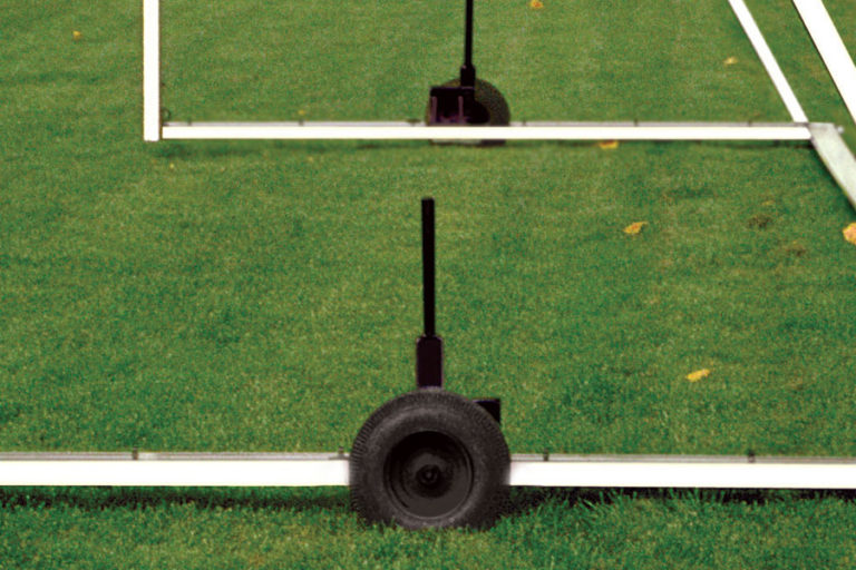 Keeper Goals levered lifting wheels for M-Series soccer goals