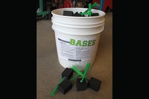 Black Foam Whisker Plug in Bases Beacon Bucket