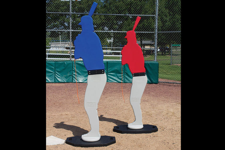 Designated Hitter pitching practice stand-in