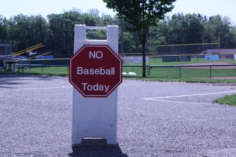 no baseball today