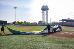 Premium Mesh Infield Turf Protectors | Field Tarps - Beacon Athletics