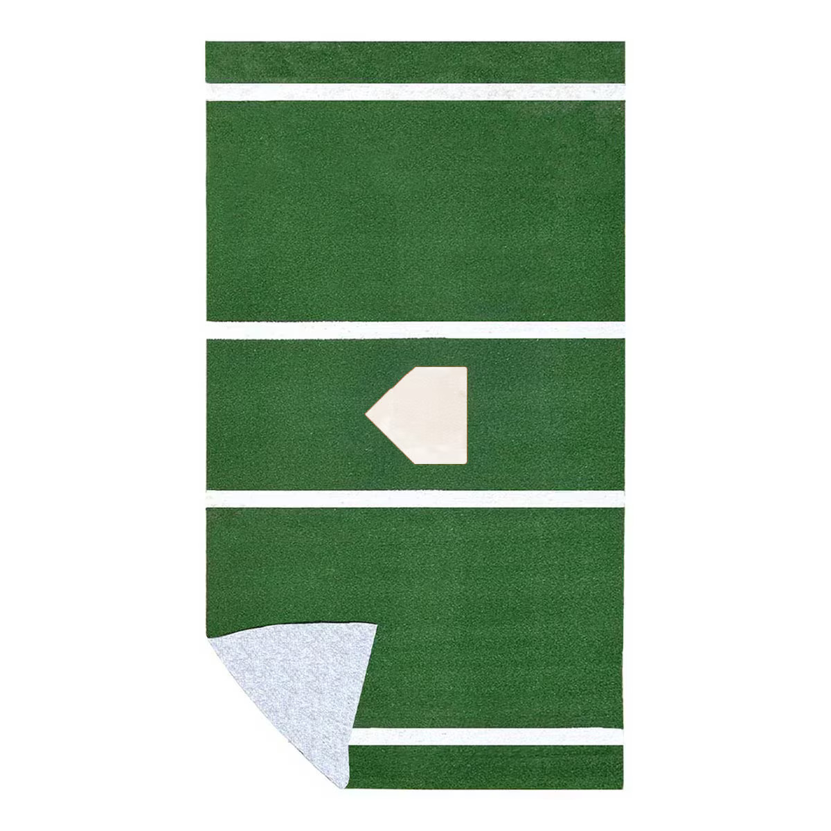 Green batting mat