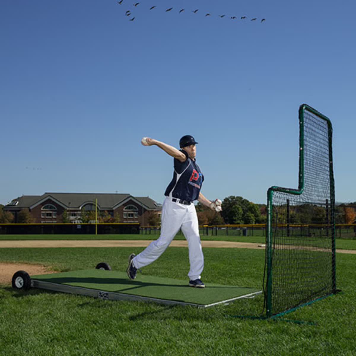 Pitching mound