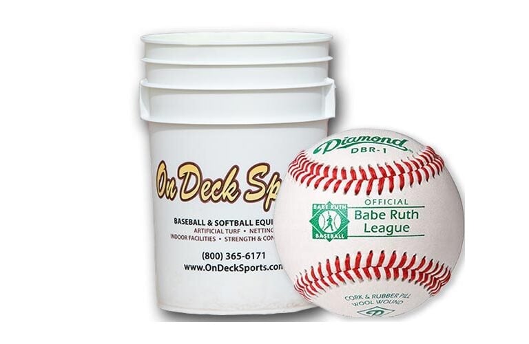 Diamond DBR-1 Raised Seam Babe Ruth Baseballs (5 dozen)