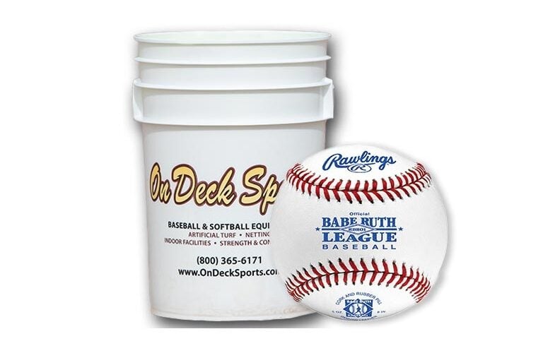 Rawlings RBR01 Raised Seam Babe Ruth Baseballs (5 dozen)