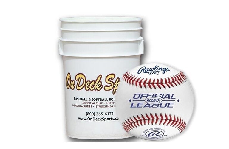 Rawlings ROLB1X Raised Seam Practice Baseballs (5 dozen)